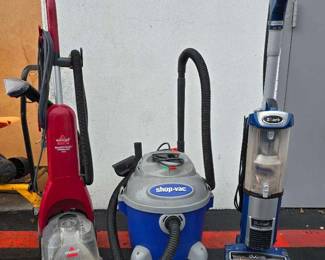 CT781Vacuum Lot, ShopVac, Bissel, and Shark