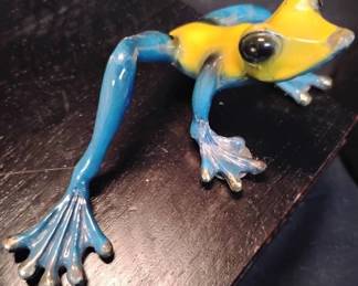 CT858VBarry Stein Frog Sculpture