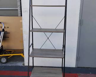 CT861Metal Wooden Shelf Organizer