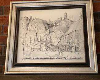 SIGNED ILLUSTRATION