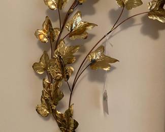 VTG MCM SPRAY IVY LEAVES WALL HANGING