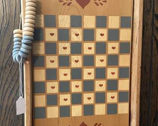 CHECKERBOARD W/CHECKERS
