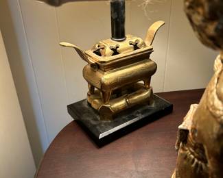 Brass inscence burner lamp