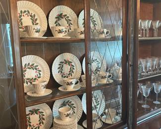 Vintage Christmas china