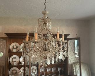 Austrian crystal chandelier