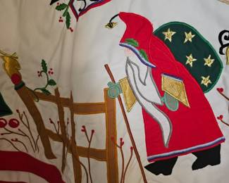 Christmas tree skirt