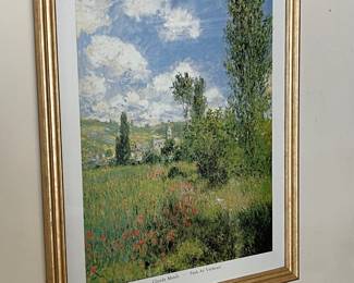 Monet print 