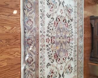 There are two rugs just alike.