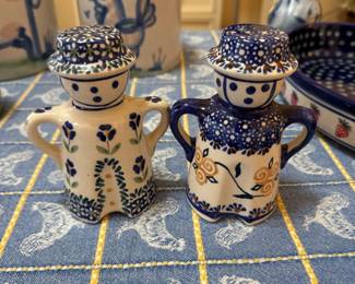 Polish Man and Woman Salt and Pepper Shakers