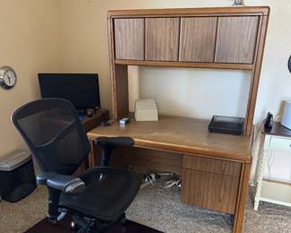 Office Desk and Office Chair