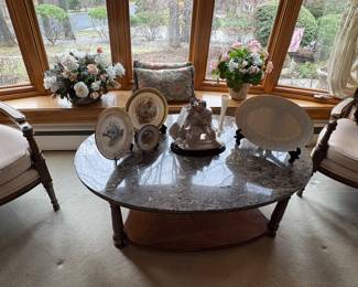 MARBLE TOP TABLE