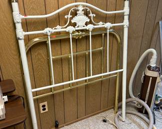IRON TWIN BED