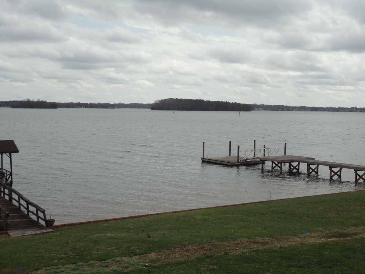 We are right out on the water!