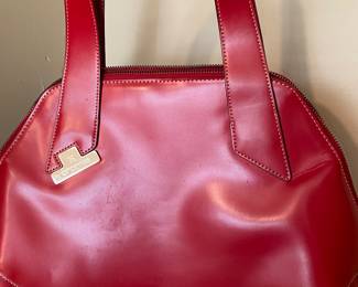 Cromia Leather Hand Bag .Made in Italy
