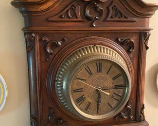 Vintage Gustav Becker Gallery Clock