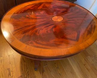 Vintage Hekman Furniture, Flame Mahogany Cocktail Table