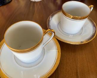 Limoges France Demitasse Cups/Saucers