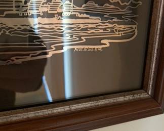 “New York” Sterling Silver Silhouette By William Ressler
