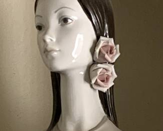 Rare Lladro “La Maja” Bust

