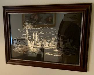 “New York” Sterling Silver Silhouette By William Ressler
