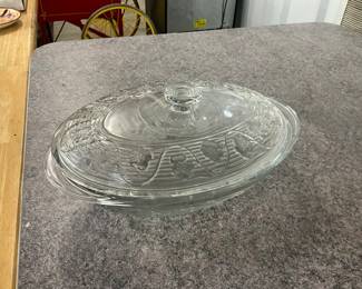 Anchor Hocking Avalon Glass Casserole Dish w/Lid