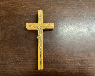Wood & Metal Cross/Crucifix