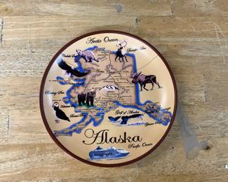 Alacka Souvenir Decorative Wall Plate