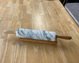 Marble Rolling Pin & Stand