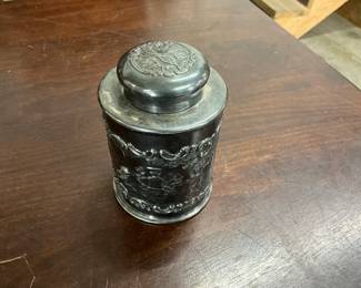 Silver Plated Tea Caddy 