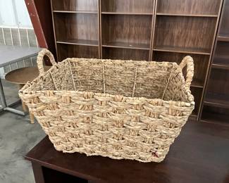 Woven Farmhouse Basket