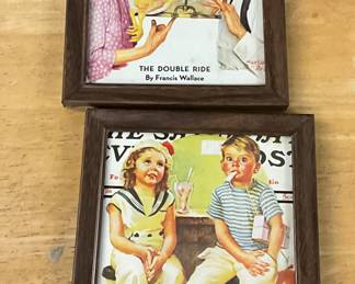 Framed Saturday Evening Post