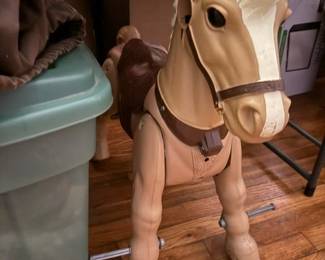 Ride on Mustang toy. 