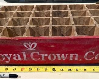 RC Cola 24 bottle crate. 