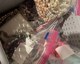 Bulk fashion jewelry.