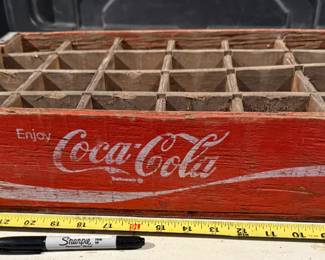 Coca Cola bottle crate. 