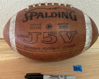 Official Canadian Football. 