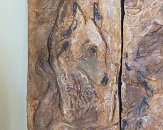 Priscilla Hoback "Living Clay" dog art