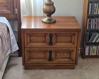 Vintage Spanish Revival nighstand