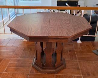 Mid century modern dining table - Walter Wabash style