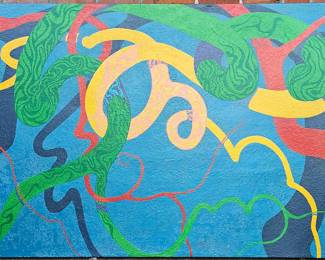 48 x 72 South American painting.