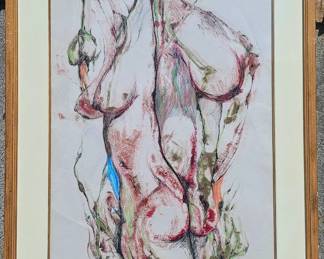 Hans Werner watercolor.