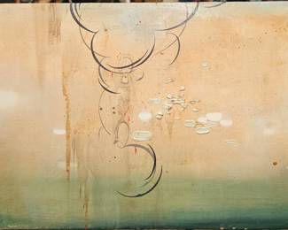 Darren Waterston encaustic painting.
12 x 16.