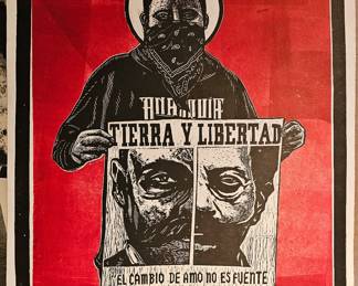 Mexican political poster.