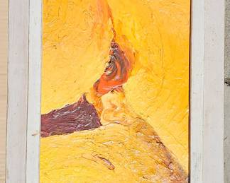 Eugene Yelchin 16" x 12" oil on masonite.