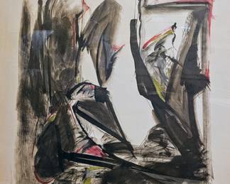 Japanese artist Kunimi Terada 1992 watercolor. 