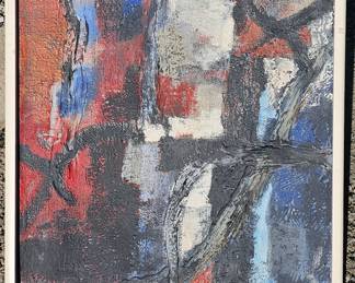 24 x 18 1962 oil painting.