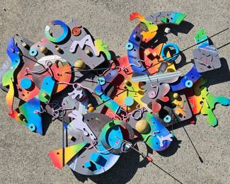 Ernest Posey assemblage. 20 x 30.