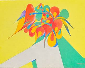 Albert Radoczy 18" x 24" oil on masonite.