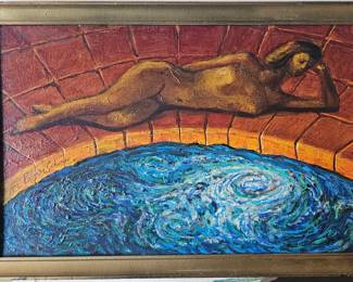 Palmer Schoppe oil paintjng.