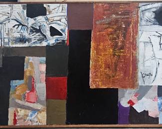 Large Francisco Icaza oil.painting. 